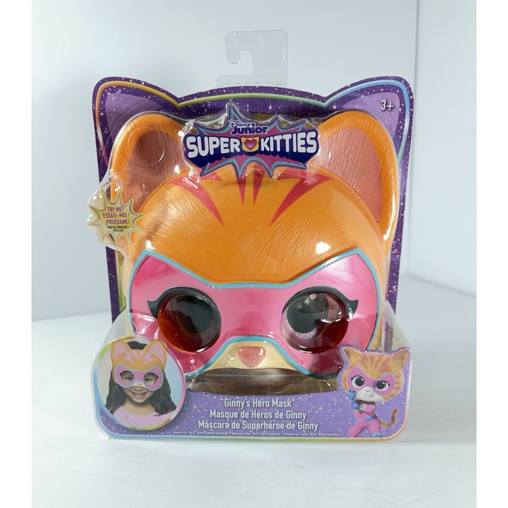 Disney Junior Super Kitties "Ginnys Hero Mask" Interactive Mask Sounds & Phrases